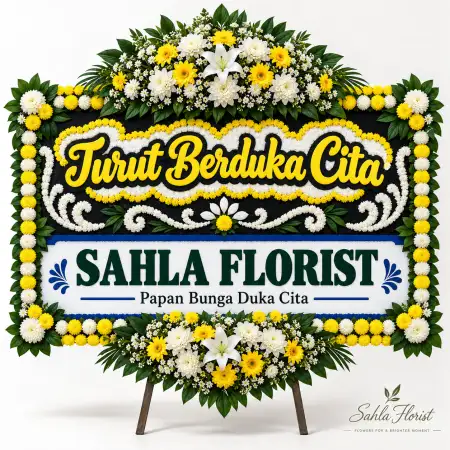 Papan Bunga Duka Graha Padma